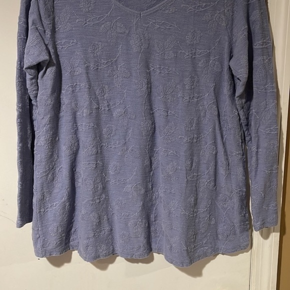 Soft Surroundings Women's V Neck Knit Top Size Medium - Picture 3 of 9